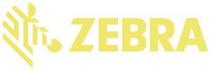 Zebra logo amarillo